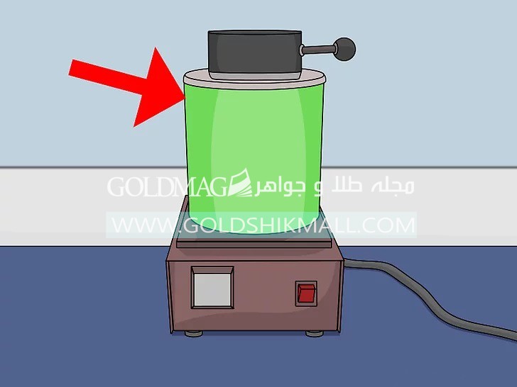 کوره برقی برای ذوب طلا